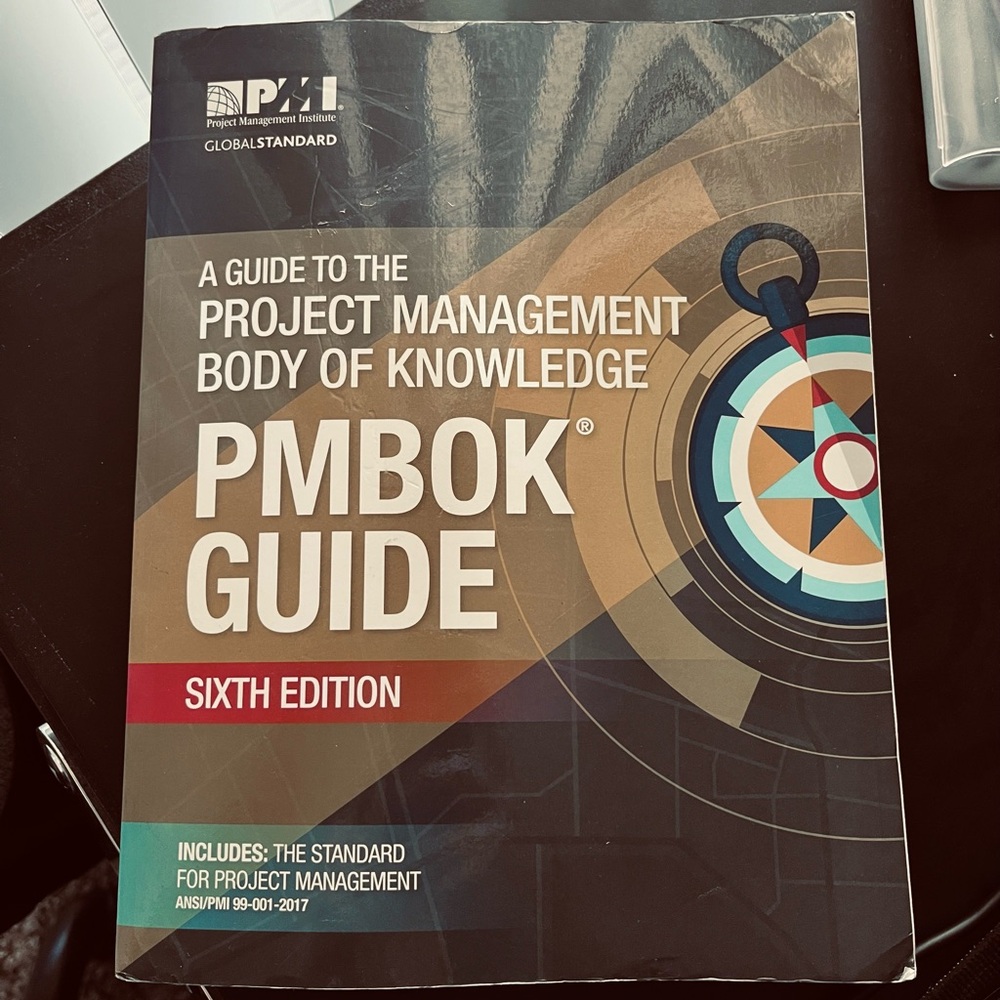 🔥 NEW PMP PMBOK Guide Sixth Edition. NEW NO MARKINGS.